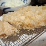 とんかつわか葉 - 宮崎ブランドポーク　ロースカツ定食(通常2000円→オープン価格1500円)