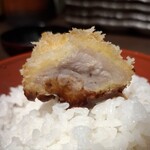 とんかつわか葉 - オン・ザ・ライス！　宮崎ブランドポーク　ロースカツ定食(通常2000円→オープン価格1500円)