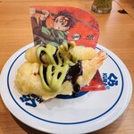 無添くら寿司 - 料理写真:炭治郎のえび天マヨネーズ