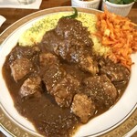 カレーの店 マボロシ - ポークカレー普通盛+アチャール