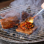 炭火焼肉しんき - 料理写真:A5ランク　ザブトン