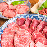 すみとろ - 料理写真:刺身とお肉盛り合わせ