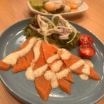ベトナム料理 ふぉーの店 - ちょい飲みセットのサーモンカルパッチョ