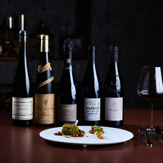 豊富なグラスワインをプリフィックススタイルで。