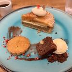 ICHIRIN COFFEE - ICHIRINデザートプレート（ドリンク付¥1500）