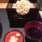 銀座 捨松 - 蕎麦大盛り（2枚）+300円
