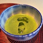 茶寮哲心 - 冷たい抹茶