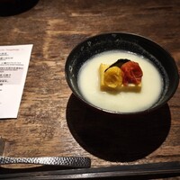 春秋ツギハギ 日比谷 - カボチヤと枝豆の組み合わせは絶妙。