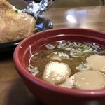 Tori Chuyu Shokudo - 부침개에 면이 들어가는 것은 지역 특색인가요?