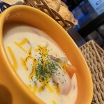 cocochiyo cafe - ランチで食べたクリームシチュー