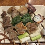 ひげ勝 - 　　　　　　砂ずり　鳥ネギ　　鳥ネギ　　　⭕️タコ❗️