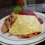 味よし - オムライスの標高確認