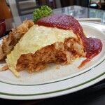 味よし - オムライスは豊潤バター薫る♬