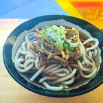六文そば - ごぼう天うどん¥280