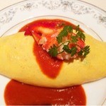 レストラン香味屋 - 2014.10.  オマール海老のオムライス