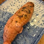 魚三酒場 - たらこ焼き 焼き具合最高