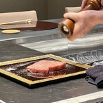 銀座 鉄板焼き ステーキ K-sio - 