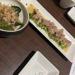 日本酒Dining 根岸 川木屋 - 糠漬けきゅうり　白レバー