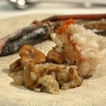 ウシマル - ・千葉県産 伊勢海老の炭火焼き