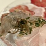 ウシマル - ・スベリヒユのフリットとラルド