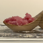 ウシマル - ・赤紫蘇と梅のグラニテ