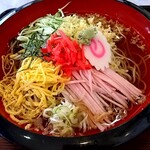 そば処 久楽 - なかなか良いお顔✨