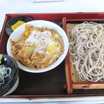 Sunaba michi - もり蕎麦＋ミニカツ丼