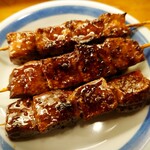 かぶら屋 - レバー焼き　一本80円