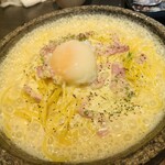 石焼生パスタ 蔵之助 - 期待通りのカルボナーラ