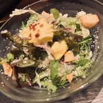 石焼生パスタ 蔵之助 - セットのサラダ！