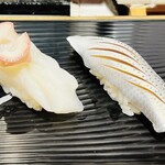 入船壽司 兩替町店 - 生章魚握壽司＆小肌握壽司