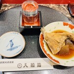 入船壽司 兩替町店 - 小菜與「國香純米大吟釀」