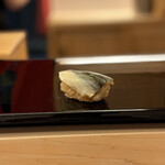 鮨 土方 - 鯖　６名席1回転です。