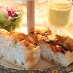 CAFE Tea Tree - 【2025.08】summer afternoontea lunch・全部のせ(税込2,300円)