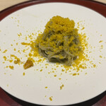 赤坂 島袋 - 5品目からすみ蕎麦