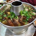 いなかむら - ガオラオヌア（チェンマイ風豚の血入り五香風味スープ）