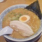 丸源ラーメン - 醤油とんこつ白