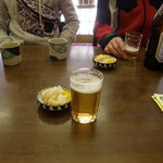 Kiyoshiya Shiyokudou - 山登り後の瓶ビール
