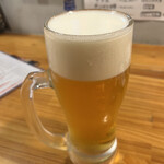 さかなや うおきく - 生ビール