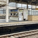 富士見そば - 下りホームの富士見そばをパシャリ