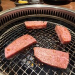 焼肉 静龍苑 - 上ロース（松坂牛）