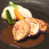 Bistro Kojiya - ランチコース 3500円 の大山鶏のガランティーヌ