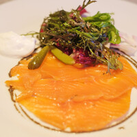 Bistro Kojiya - ランチコース 3500円 のサーモンのマリネ