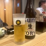 もつ焼き しげ吉 - 瓶ビール