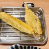 天麩羅こむぎ - 左より茄子と穴子