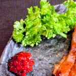 気仙沼 牛たん藤 - 熟成みそ牛たん焼きの辛子味噌