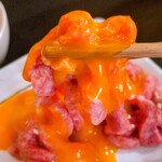 気仙沼 牛たん藤 - 牛たんユッケリフト