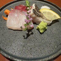 並木通り 瓢箪 - 刺身盛り合わせ