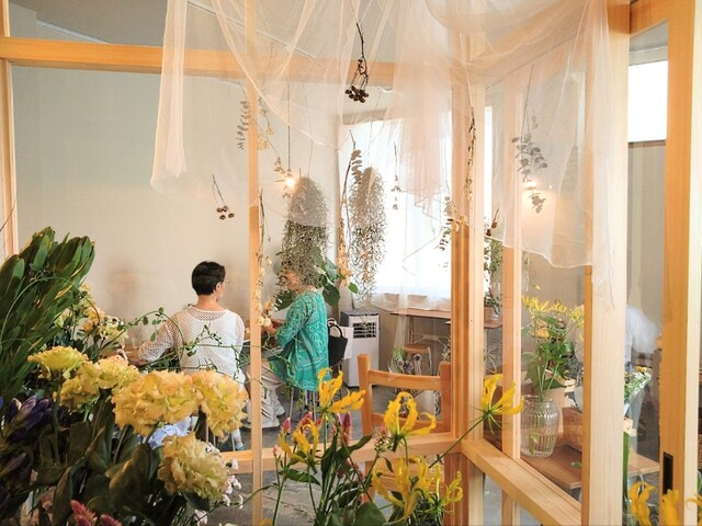 花と喫茶室 sanpo - 三春（喫茶店）の写真