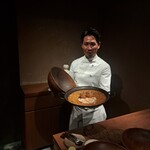 アカ - 毛蟹のパエリア